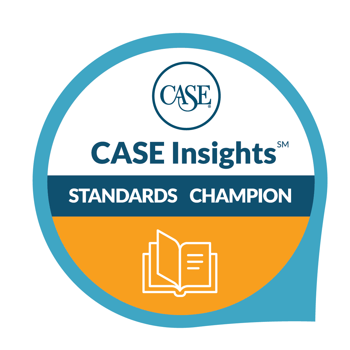 CASE Insights Standards Champion badge 2024-2025