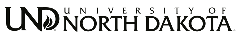 University North Dakota logo
